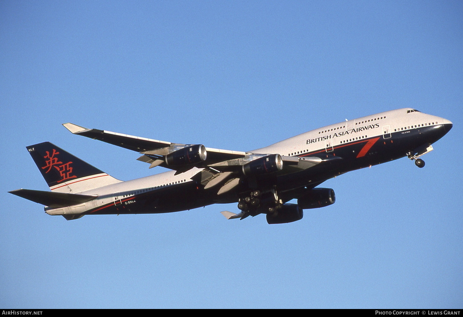 Aircraft Photo of G-BNLZ | Boeing 747-436 | British Asia Airways | AirHistory.net #325094
