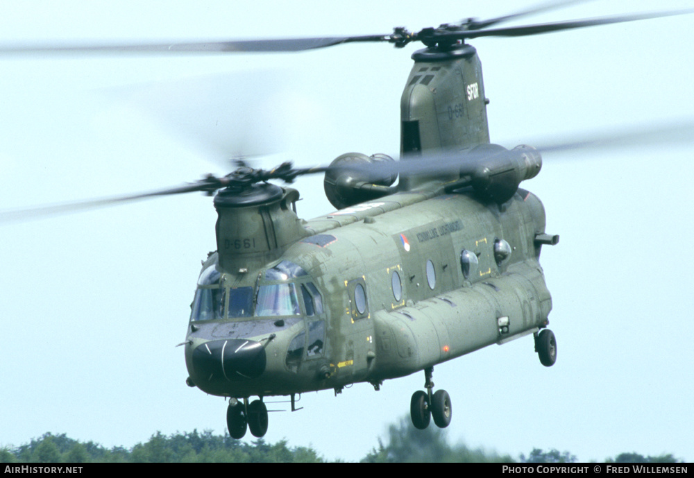 Aircraft Photo of D-661 | Boeing CH-47D Chinook (414) | Netherlands - Air Force | AirHistory.net #325108