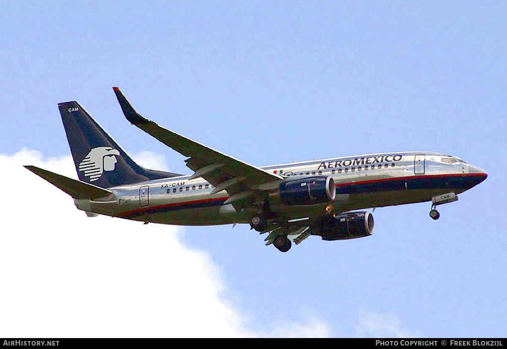 Aircraft Photo of XA-CAM | Boeing 737-752 | AeroMéxico | AirHistory.net #325117