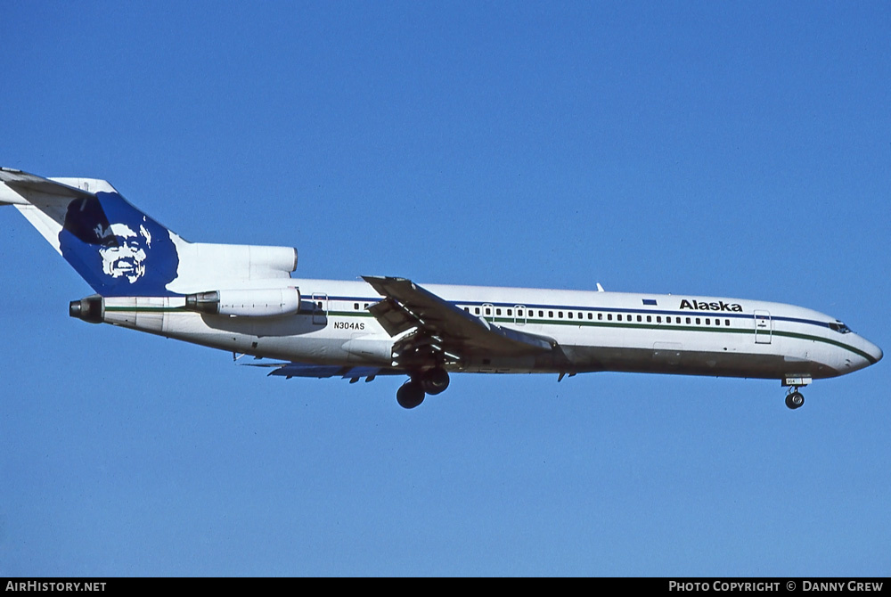 Aircraft Photo of N304AS | Boeing 727-227/Adv | Alaska Airlines | AirHistory.net #325118