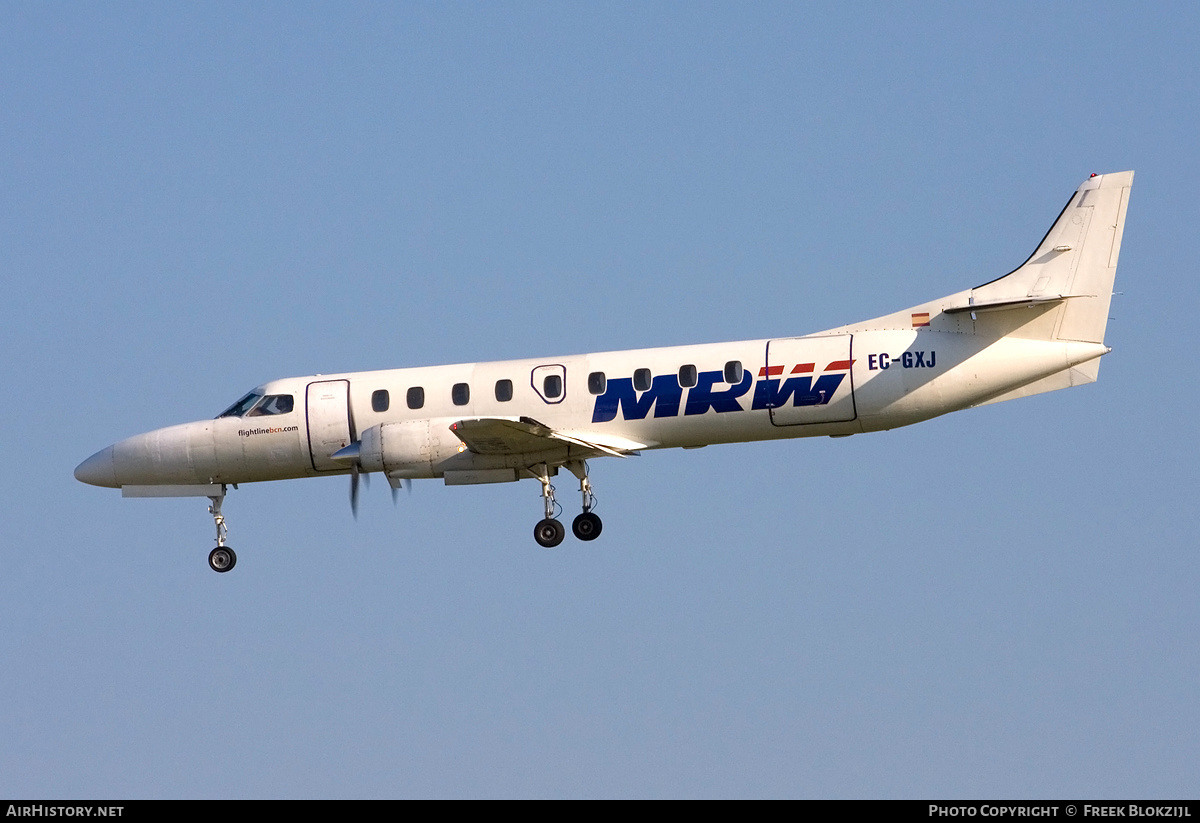 Aircraft Photo of EC-GXJ | Fairchild Swearingen SA-226TC Metro II | MRW - Mensajeros Radio Worldwide | AirHistory.net #325125