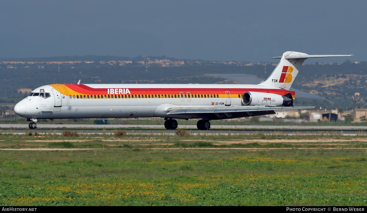 Aircraft Photo of EC-FGM | McDonnell Douglas MD-88 | Iberia | AirHistory.net #325127