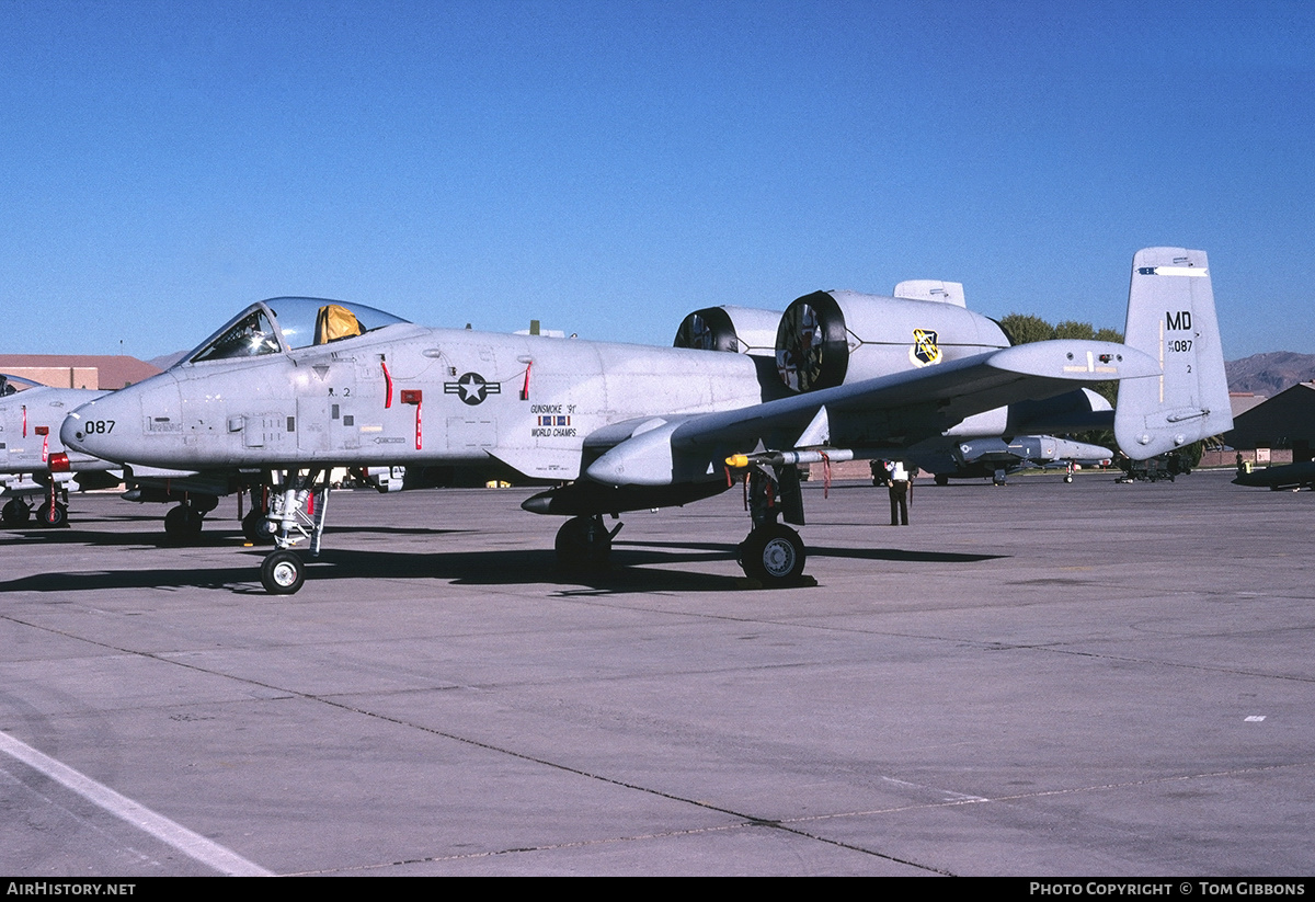 Aircraft Photo of 79-0087 | Fairchild A-10A Thunderbolt II | USA - Air Force | AirHistory.net #325146