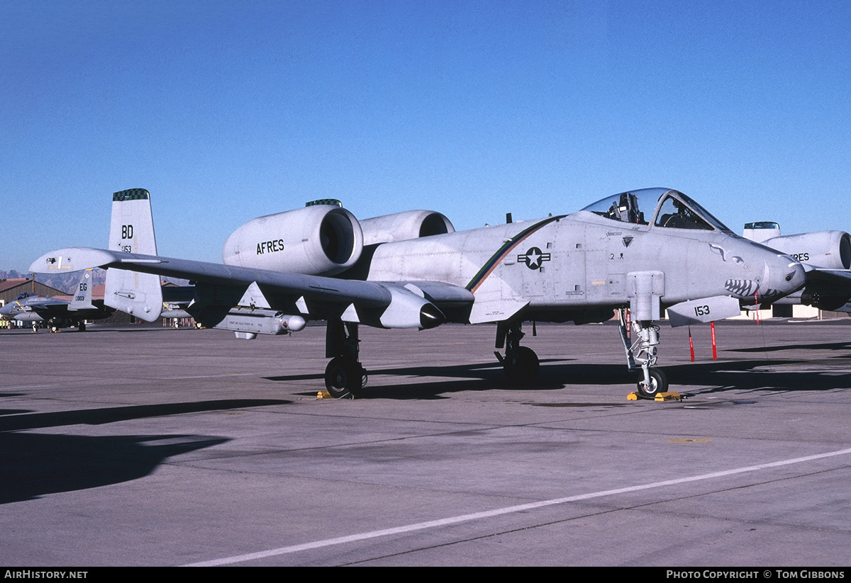 Aircraft Photo of 79-0153 | Fairchild A-10A Thunderbolt II | USA - Air Force | AirHistory.net #325150