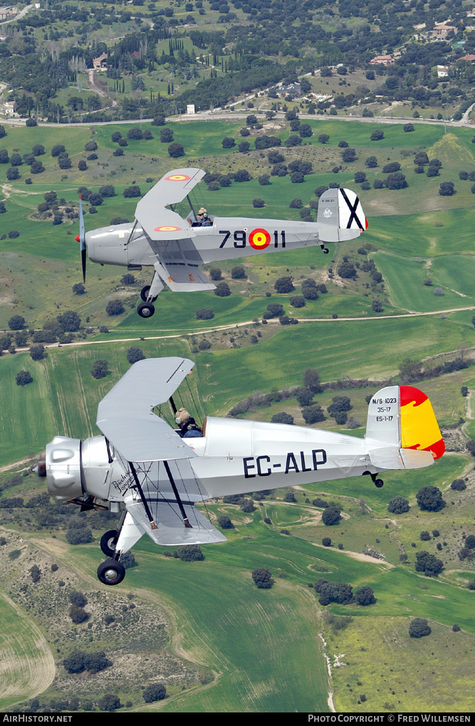 Aircraft Photo of EC-ALP / 35-17 / ES-1-17 | Bücker Bü 133C Jungmeister | AirHistory.net #325152