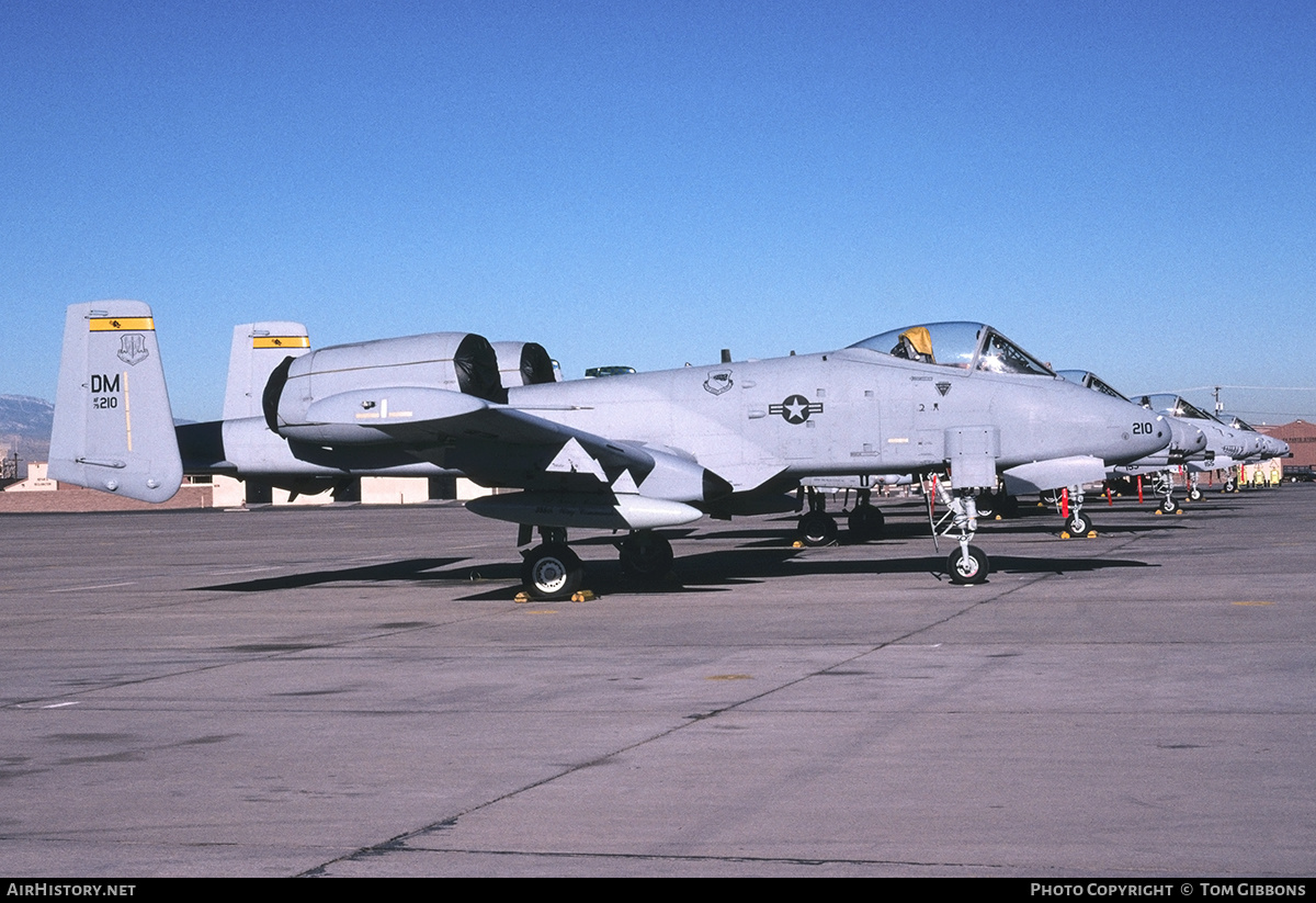 Aircraft Photo of 79-0210 | Fairchild A-10A Thunderbolt II | USA - Air Force | AirHistory.net #325154