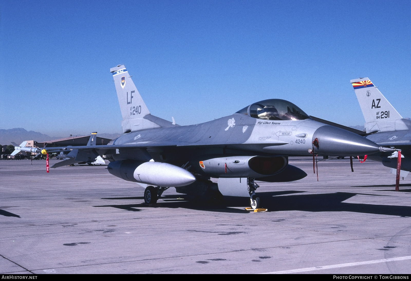 Aircraft Photo of 84-1240 / AF84-240 | General Dynamics F-16C Fighting Falcon | USA - Air Force | AirHistory.net #325161