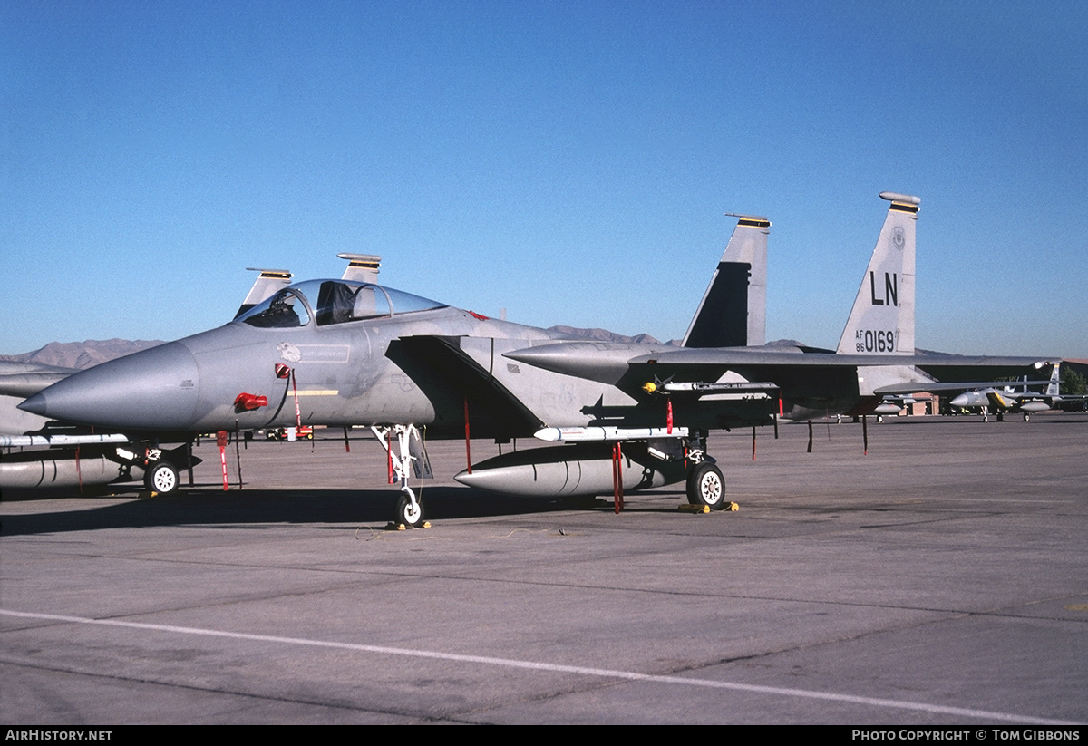 Aircraft Photo of 86-0169 | McDonnell Douglas F-15C Eagle | USA - Air Force | AirHistory.net #325163