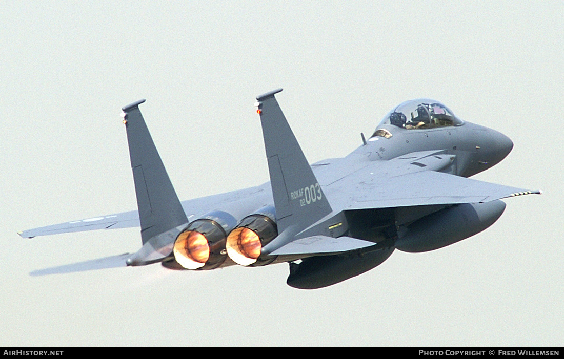 Aircraft Photo of 02-003 | Boeing F-15K Slam Eagle | South Korea - Air Force | AirHistory.net #325164