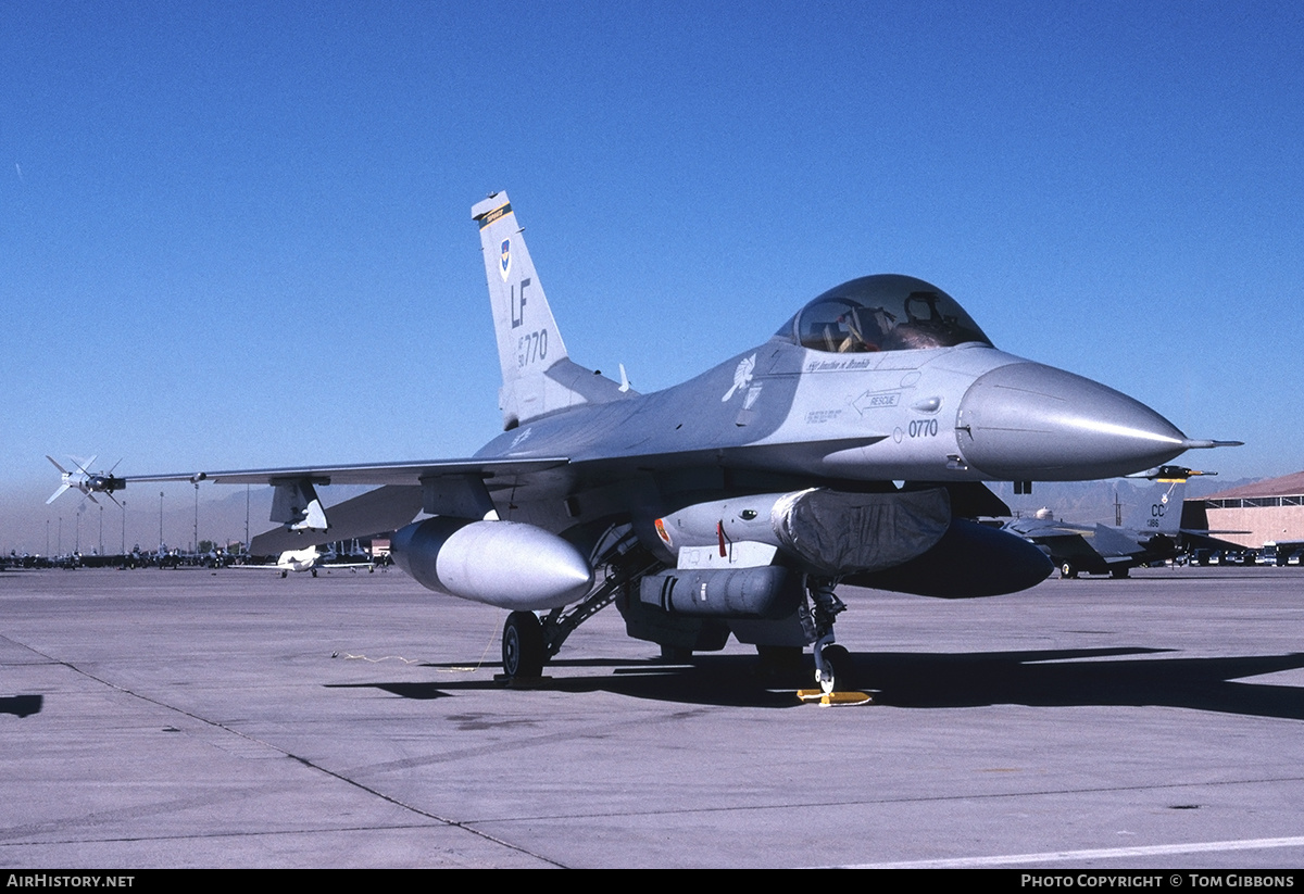 Aircraft Photo of 90-0770 / AF90-770 | General Dynamics F-16C Fighting Falcon | USA - Air Force | AirHistory.net #325176