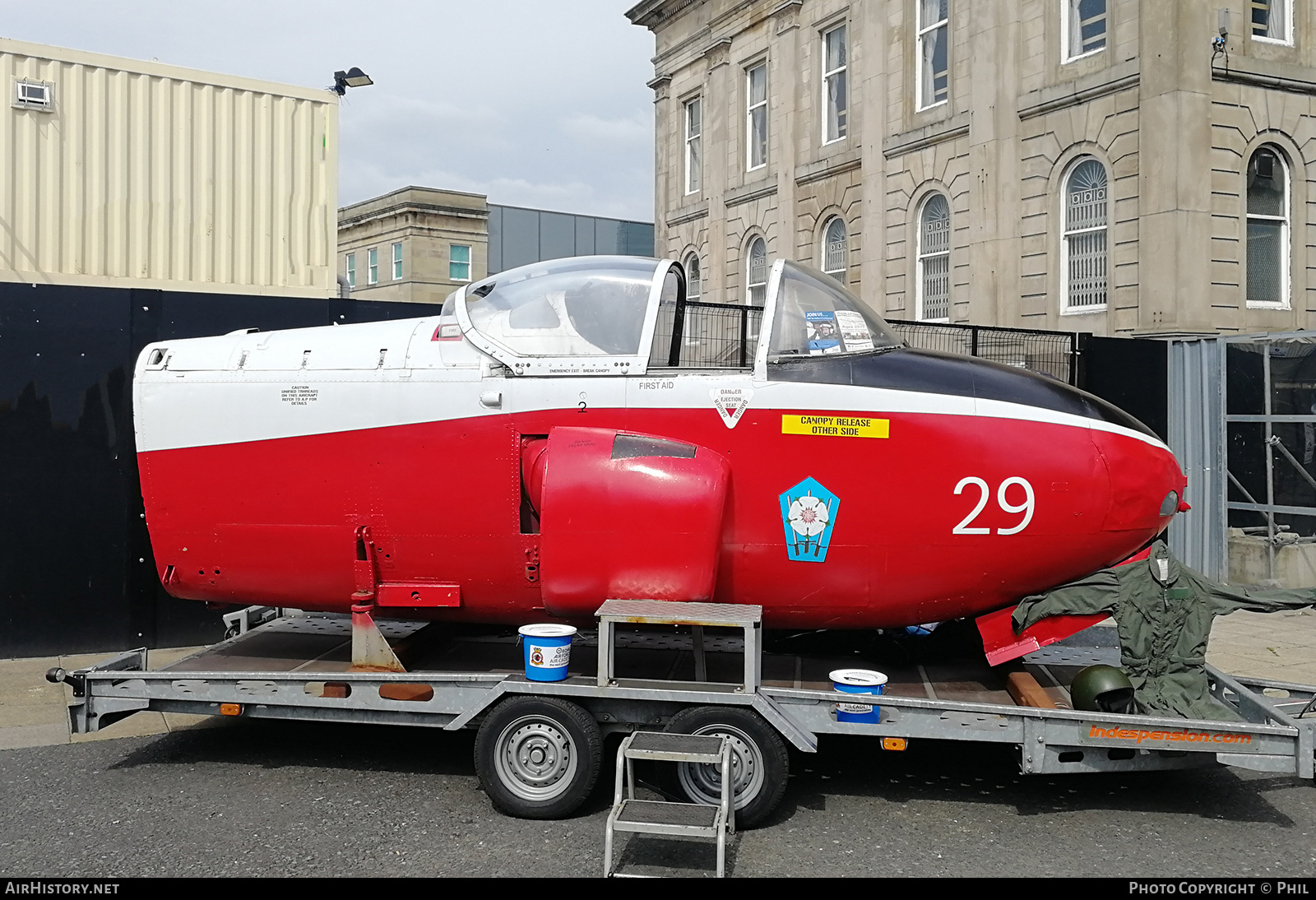 Aircraft Photo of XN466 | Hunting P.84 Jet Provost T3A | UK - Air Force | AirHistory.net #325186