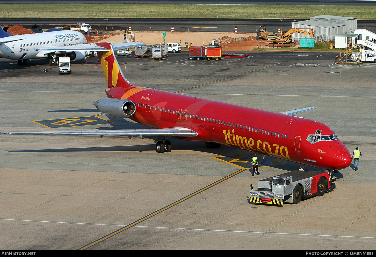 Aircraft Photo of ZS-TRD | McDonnell Douglas MD-82 (DC-9-82) | 1Time | AirHistory.net #325201