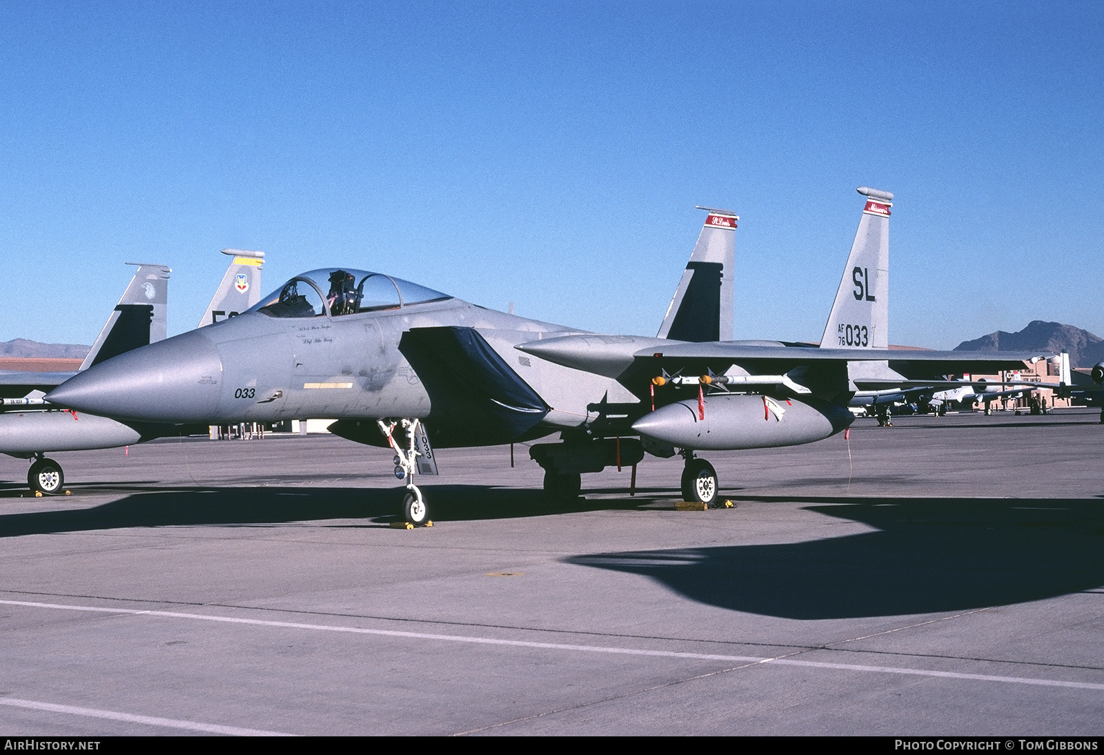 Aircraft Photo of 76-0033 | McDonnell Douglas F-15A Eagle | USA - Air Force | AirHistory.net #325210