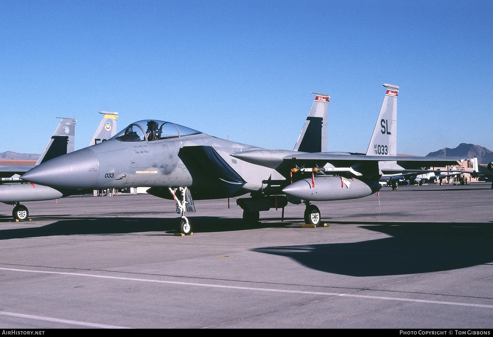 Aircraft Photo of 76-0033 / AF76-033 | McDonnell Douglas F-15A Eagle | USA - Air Force | AirHistory.net #325210