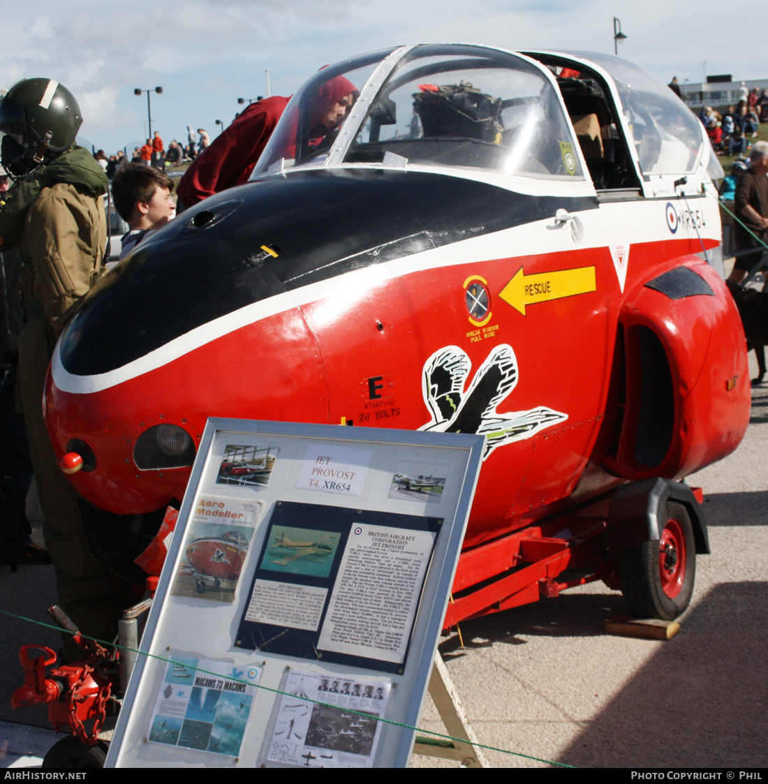 Aircraft Photo of XR654 | Hunting P.84 Jet Provost T4 | UK - Air Force | AirHistory.net #325211