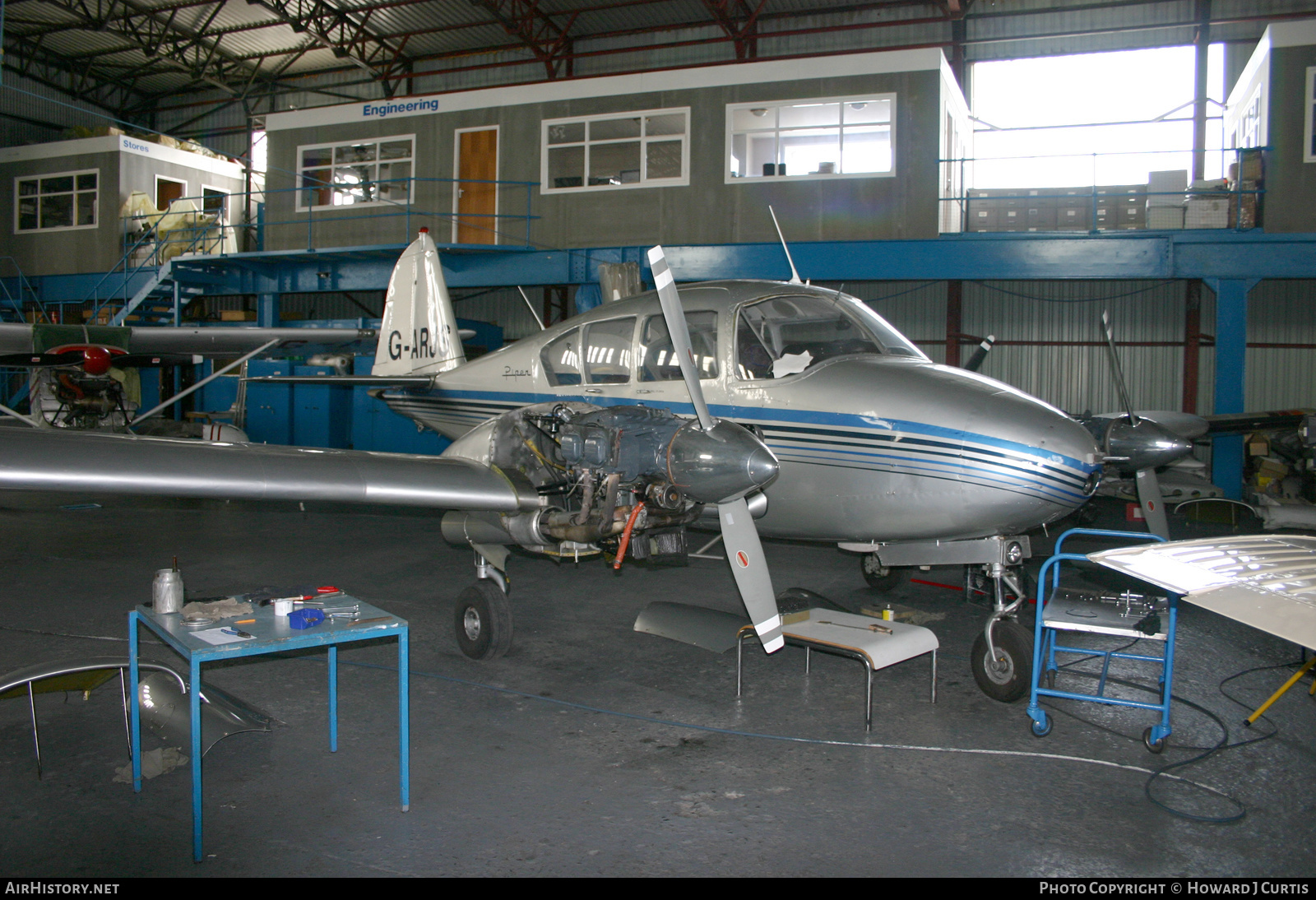 Aircraft Photo of G-ARJS | Piper PA-23-160 Apache G | AirHistory.net #325223