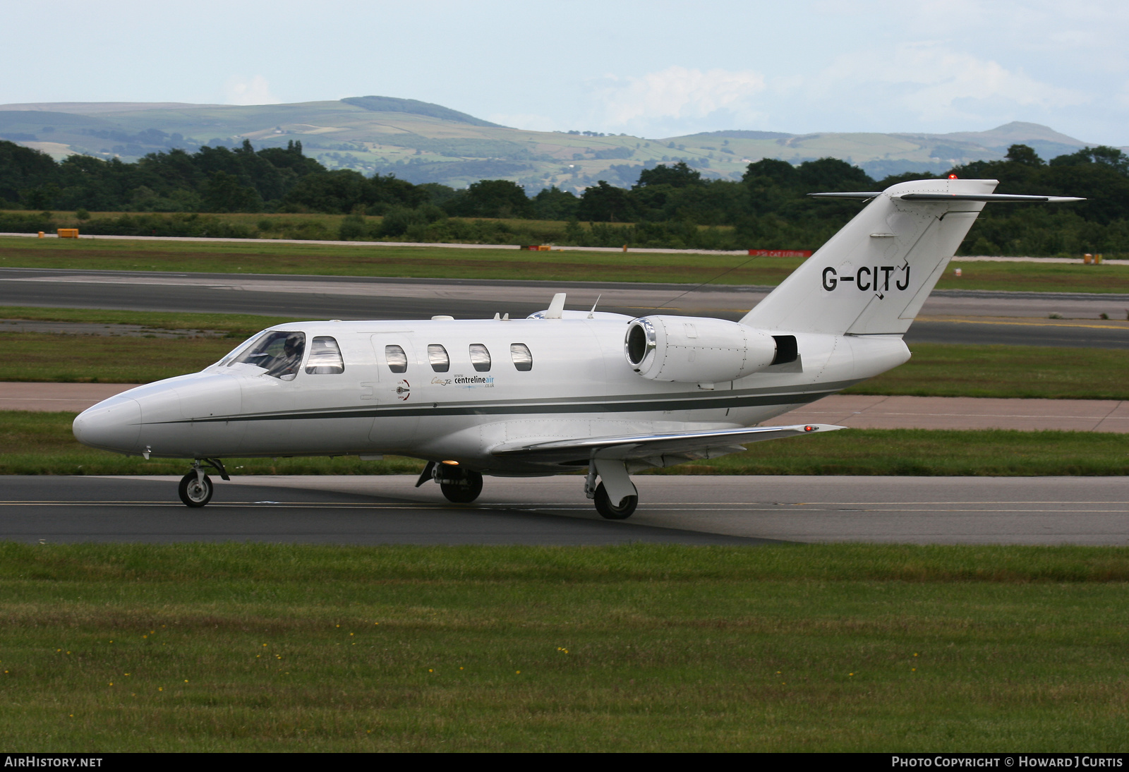 Aircraft Photo of G-CITJ | Cessna 525 CitationJet | Centreline Air | AirHistory.net #325234