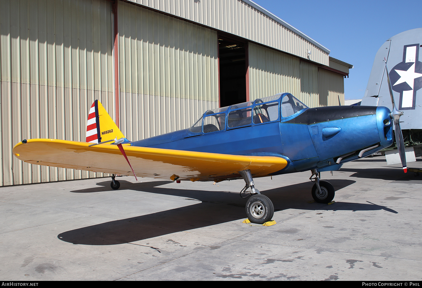 Aircraft Photo of N69262 | Fairchild PT-26A Cornell (M-62A-3) | USA - Air Force | AirHistory.net #325236