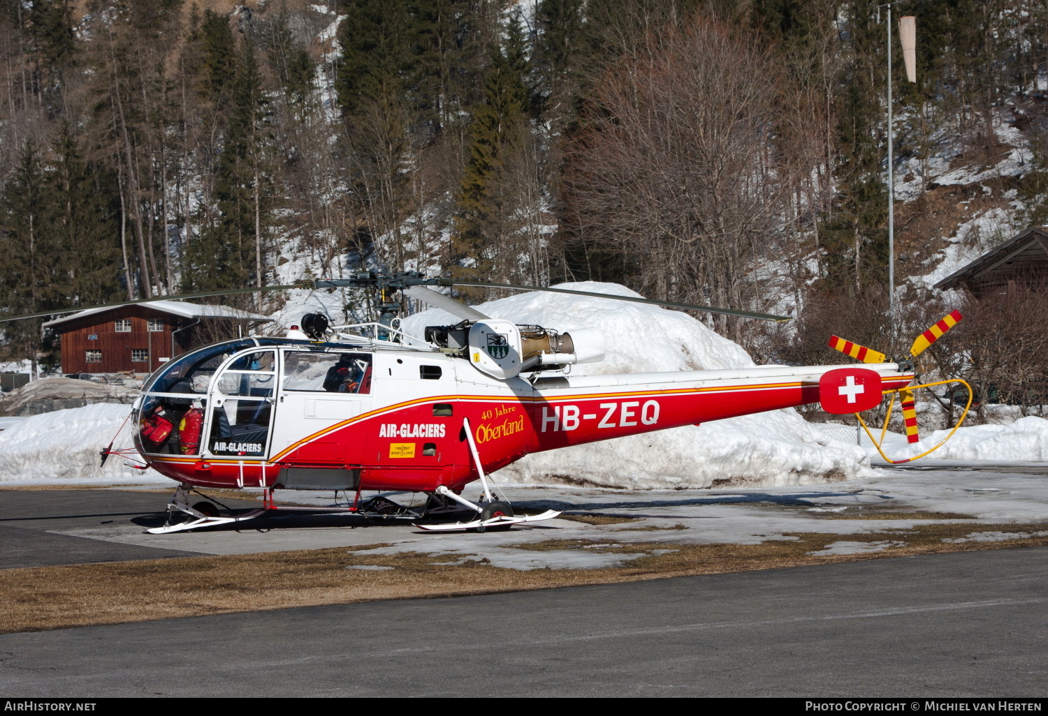 Aircraft Photo of HB-ZEQ | Sud SA-316B Alouette III | Air Glaciers | AirHistory.net #325237
