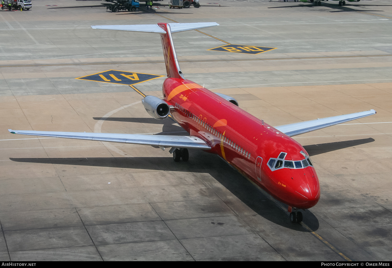 Aircraft Photo of ZS-NRB | McDonnell Douglas DC-9-32 | 1Time | AirHistory.net #325241