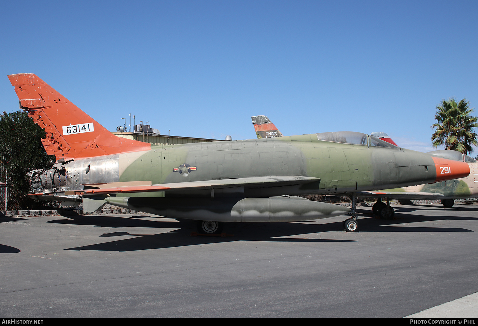 Aircraft Photo of 56-3141 / 63141 | North American QF-100D Super Sabre | USA - Air Force | AirHistory.net #325242