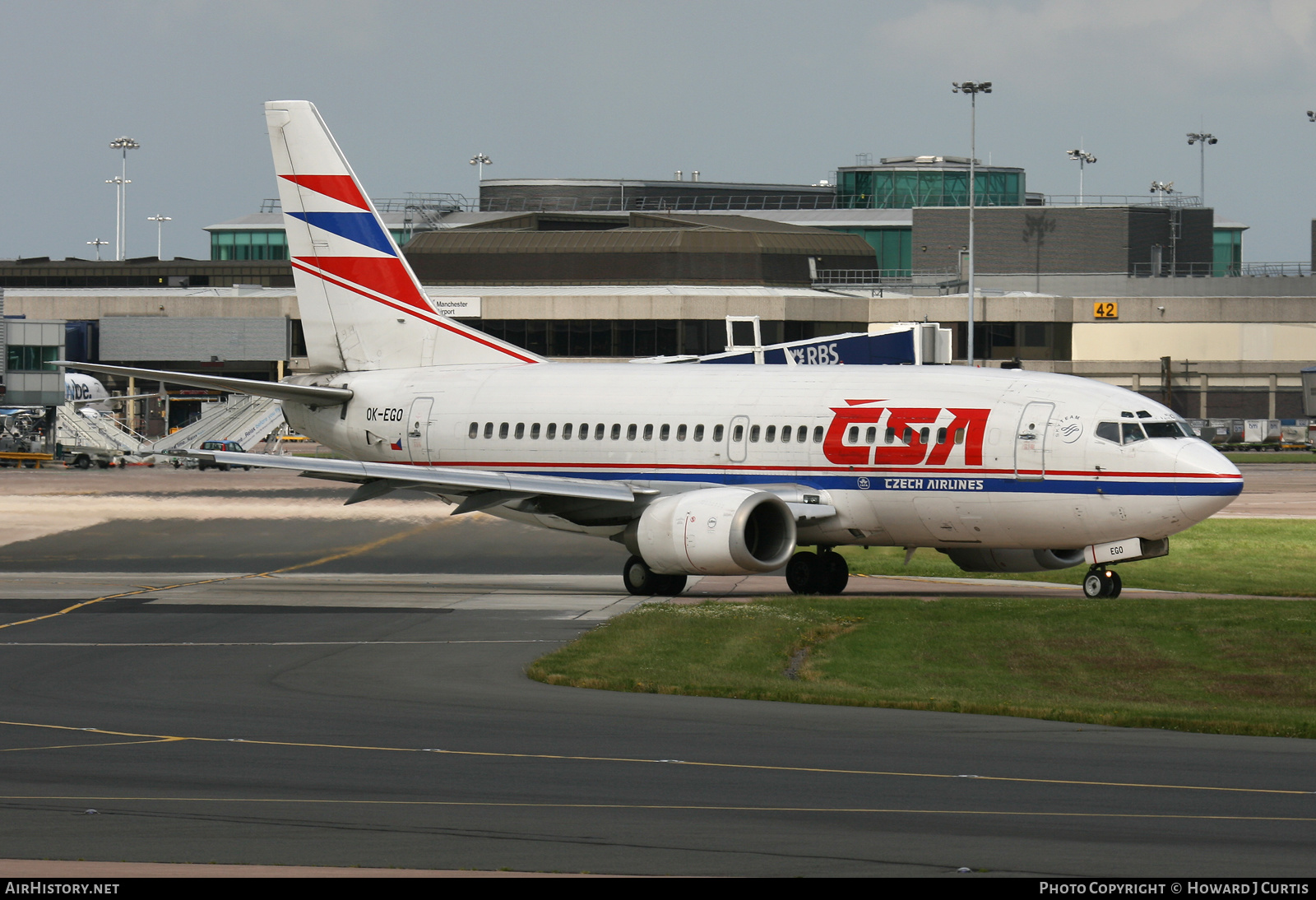 Aircraft Photo of OK-EGO | Boeing 737-55S | ČSA - Czech Airlines | AirHistory.net #325260