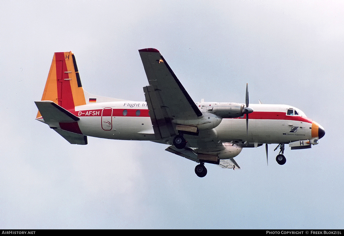Aircraft Photo of D-AFSH | Hawker Siddeley HS-748 Srs2/244 | DFS - Deutsche Flugsicherung | AirHistory.net #325275