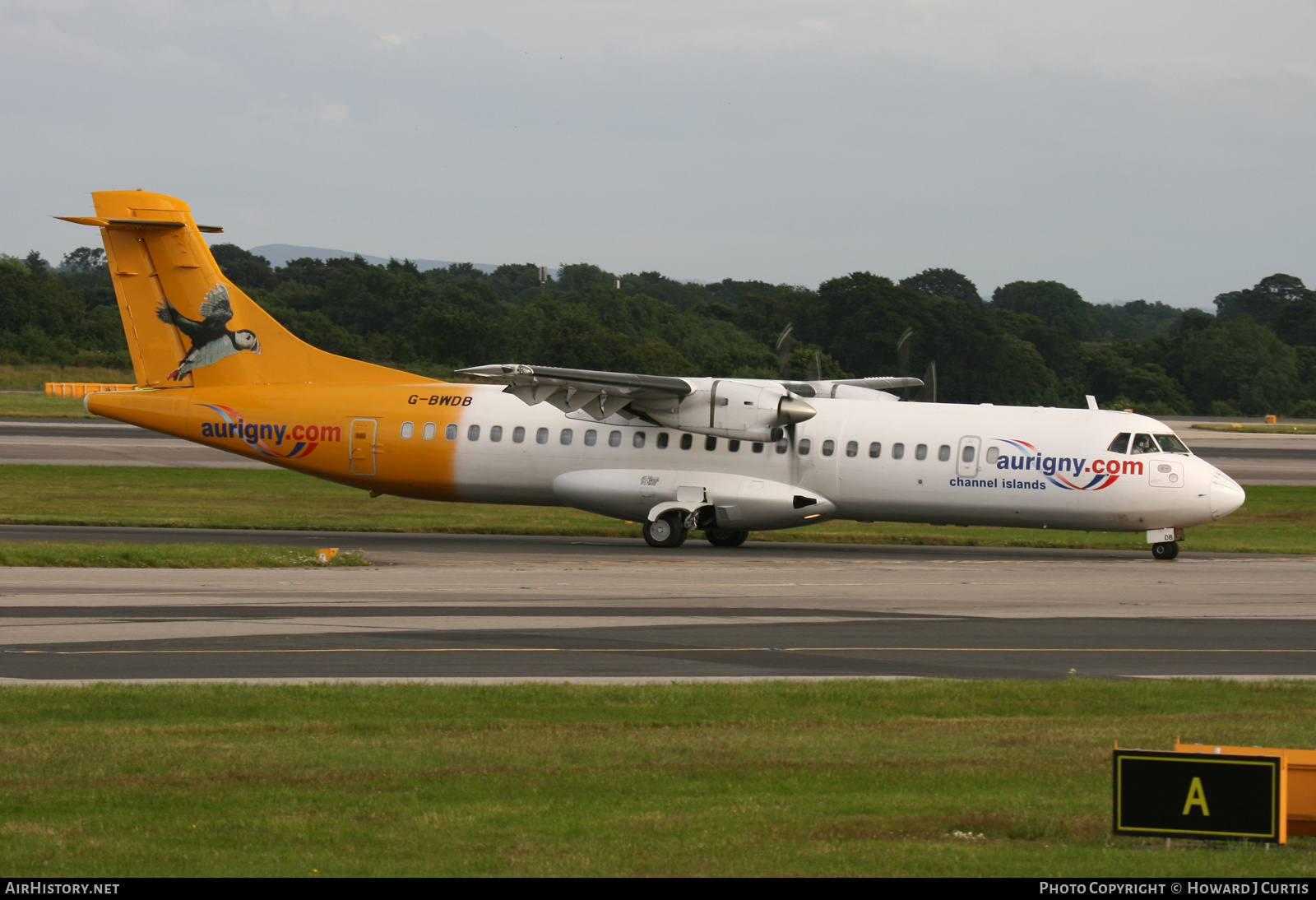 Aircraft Photo of G-BWDB | ATR ATR-72-202 | Aurigny Air Services | AirHistory.net #325276
