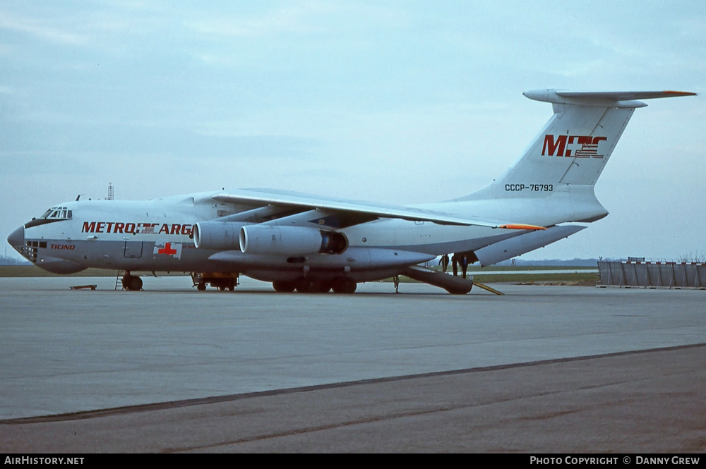 Aircraft Photo of CCCP-76793 | Ilyushin Il-76TD | Metro Cargo | AirHistory.net #325287