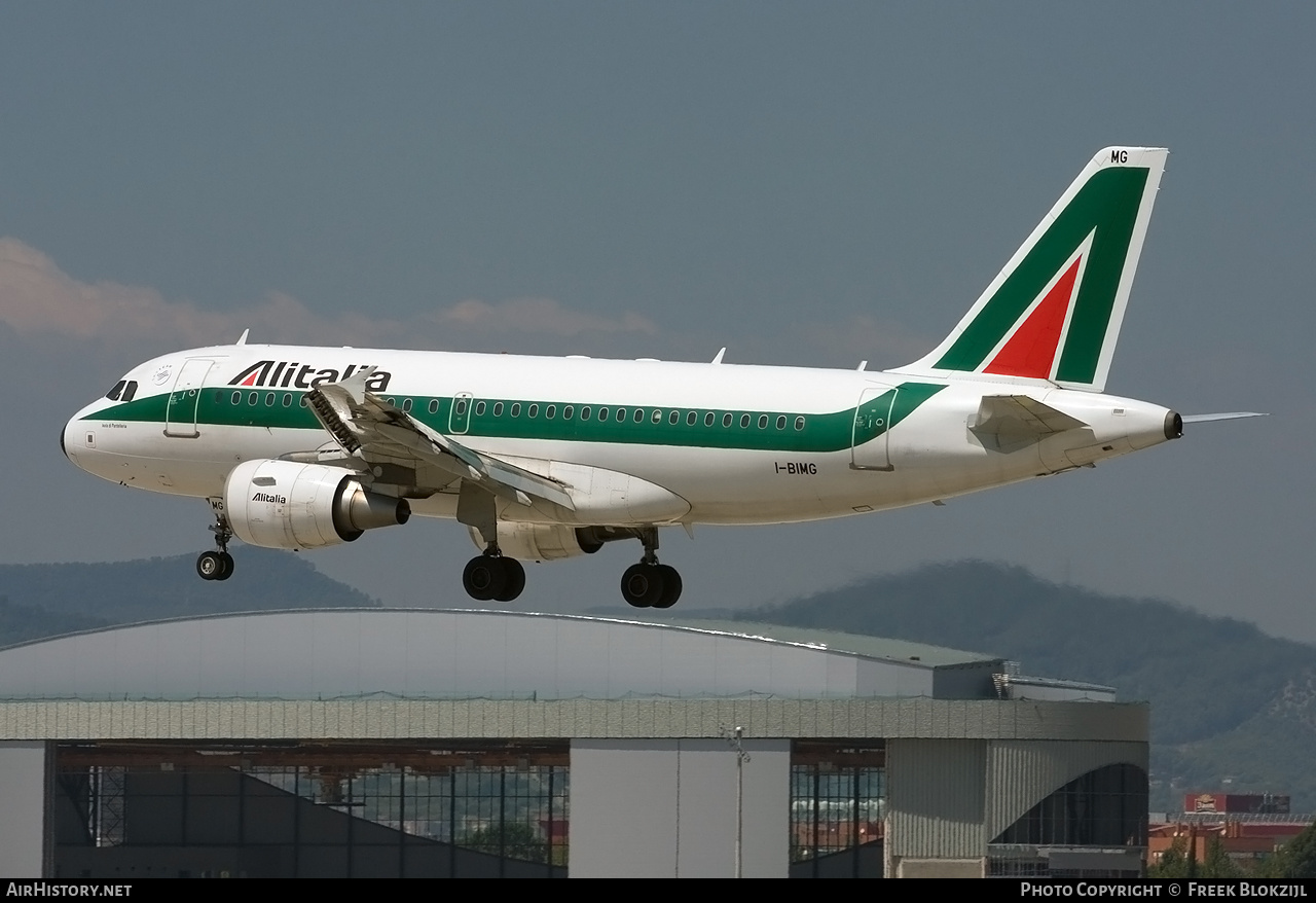 Aircraft Photo of I-BIMG | Airbus A319-112 | Alitalia | AirHistory.net #325292