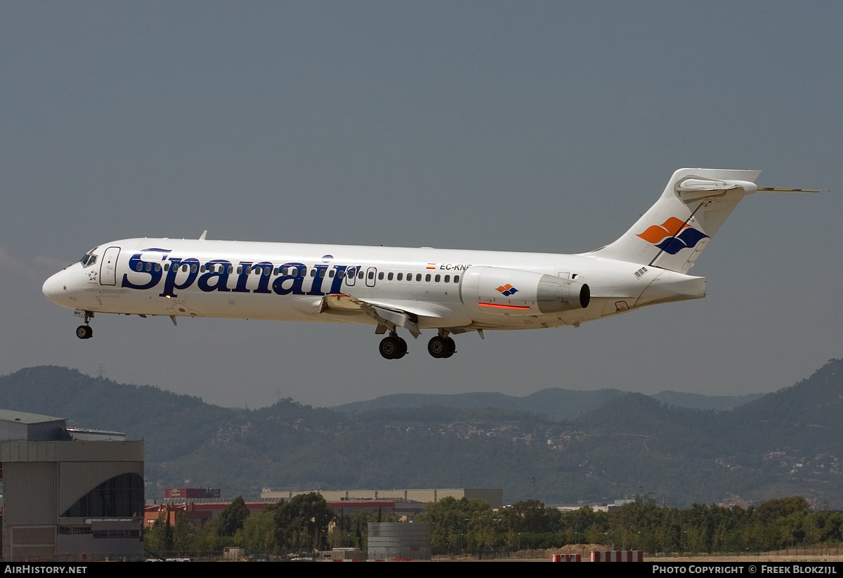 Aircraft Photo of EC-KNE | Boeing 717-23S | Spanair | AirHistory.net #325293