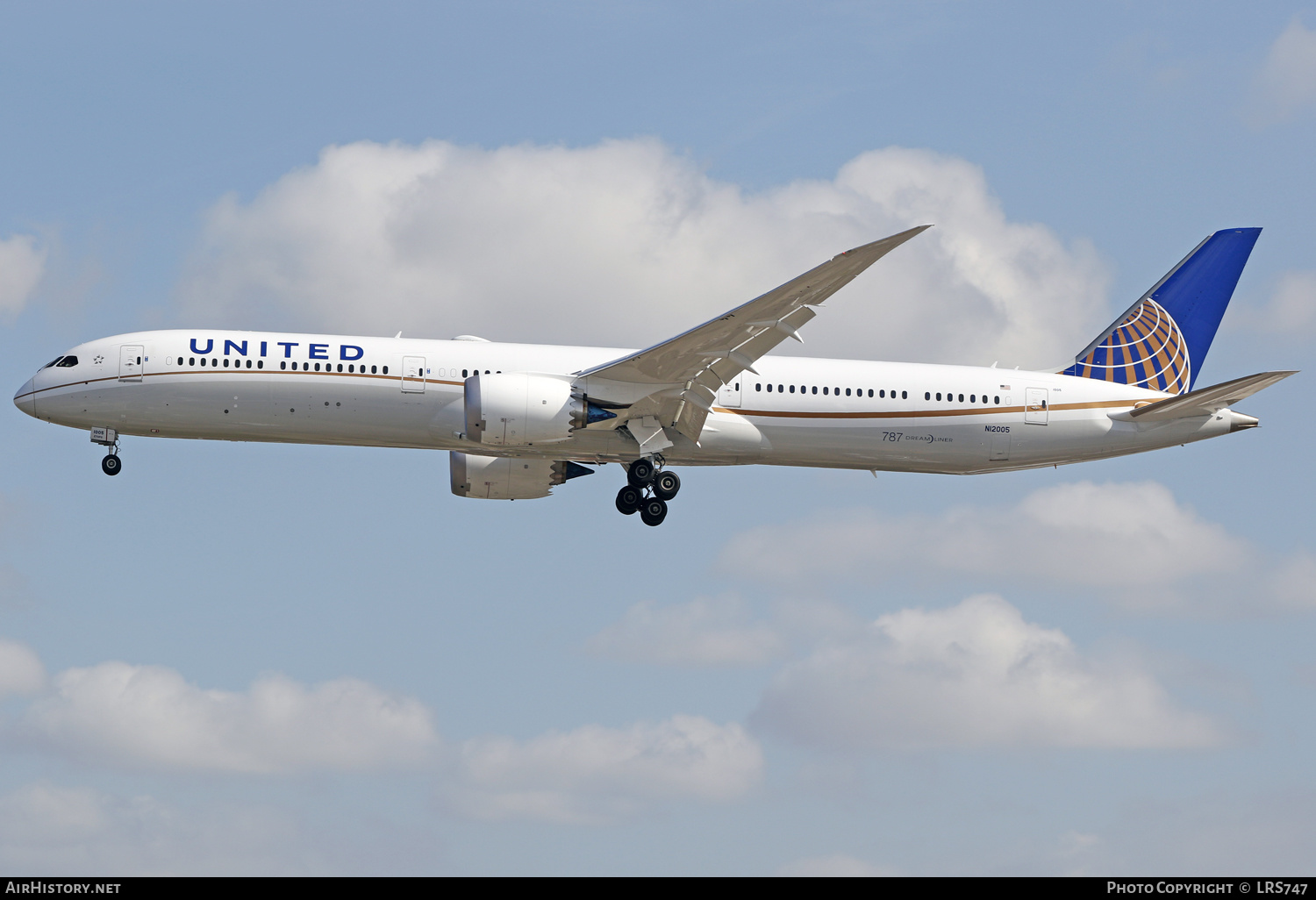 Aircraft Photo of N12005 | Boeing 787-10 Dreamliner | United Airlines | AirHistory.net #325309