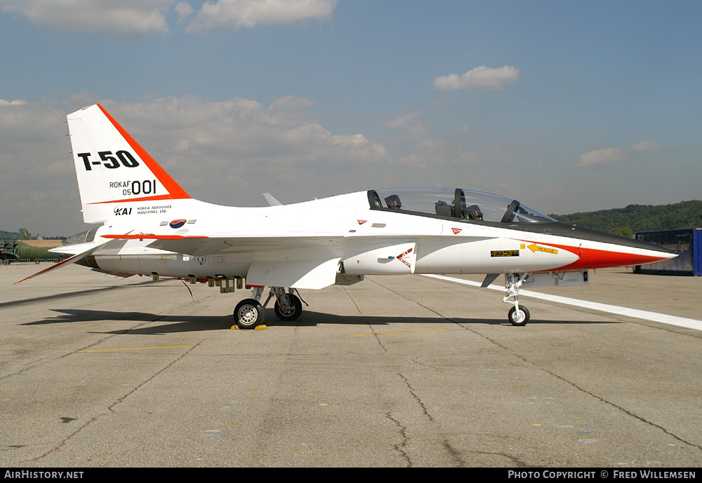 Aircraft Photo of 05-001 | Korea Aerospace T-50 Golden Eagle | Korea Aerospace Industries | AirHistory.net #325325