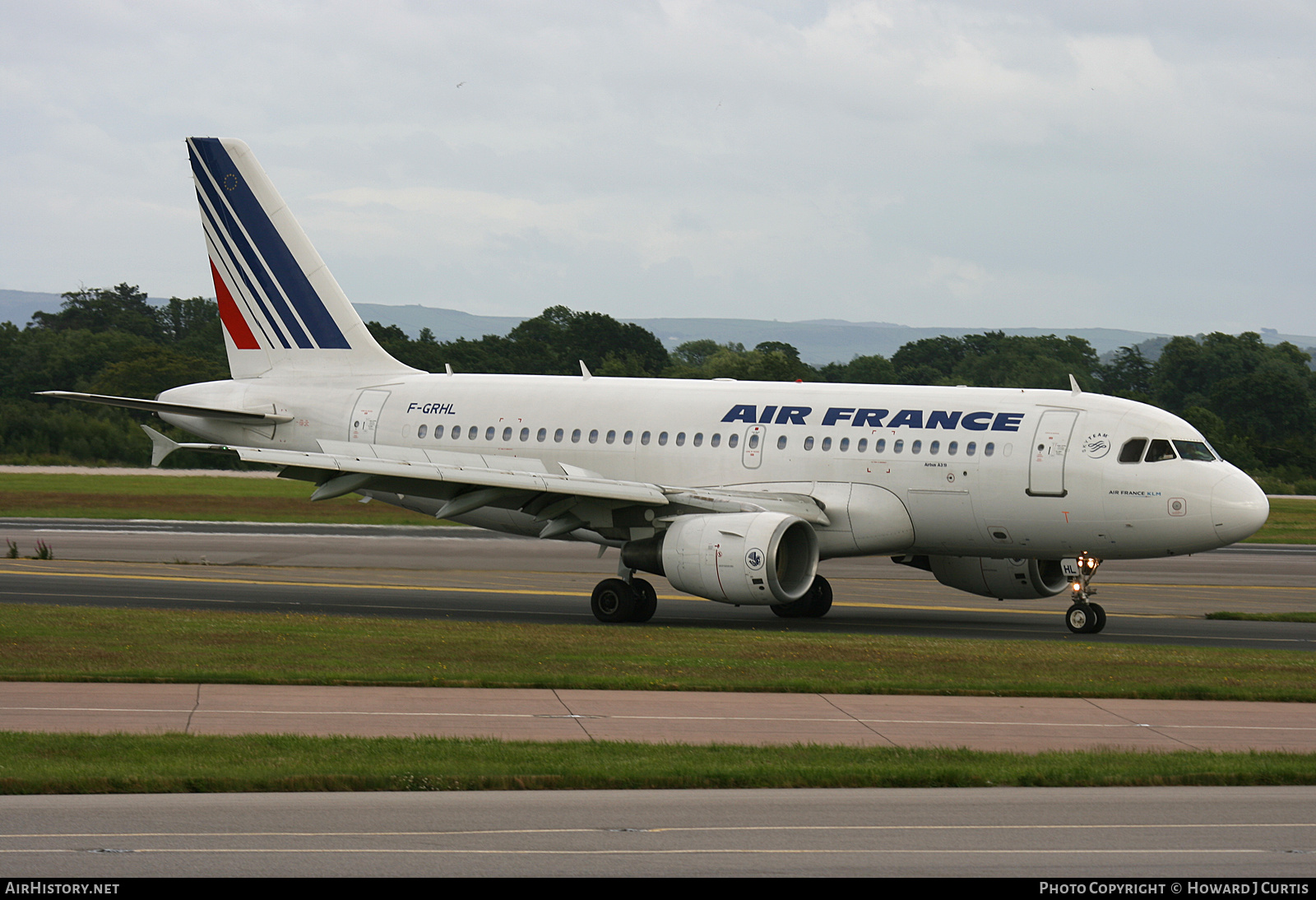 Aircraft Photo of F-GRHL | Airbus A319-111 | Air France | AirHistory.net #325327