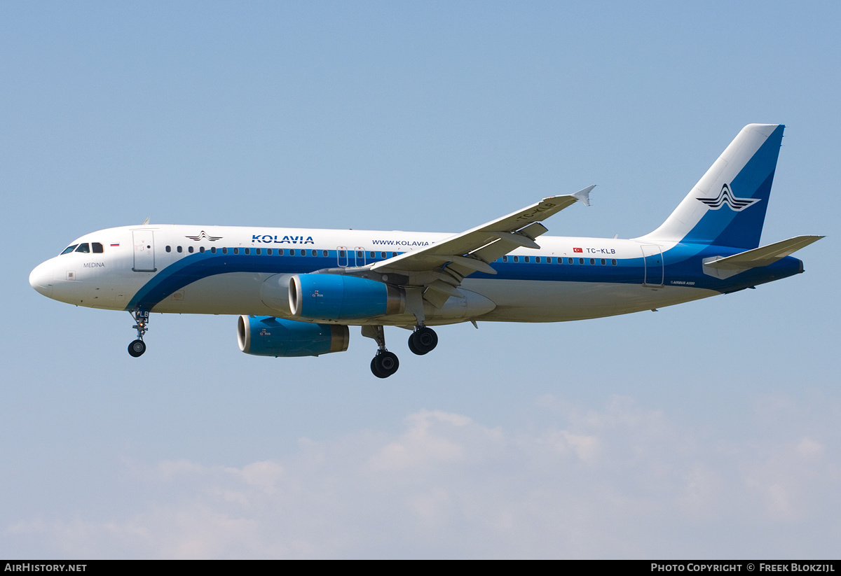 Aircraft Photo of TC-KLB | Airbus A320-232 | Kolavia | AirHistory.net #325332