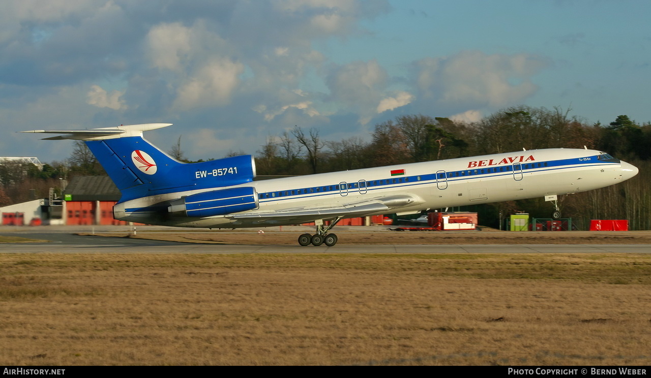 Aircraft Photo of EW-85741 | Tupolev Tu-154 | Belavia | AirHistory.net #325337