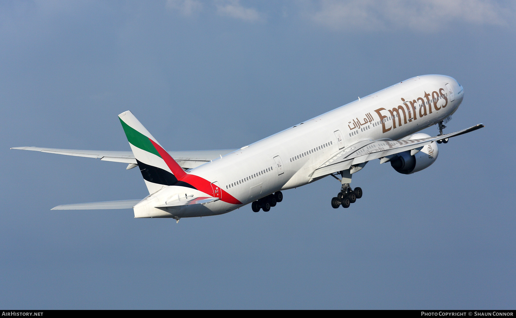 Aircraft Photo of A6-EBX | Boeing 777-31H/ER | Emirates | AirHistory.net #325339
