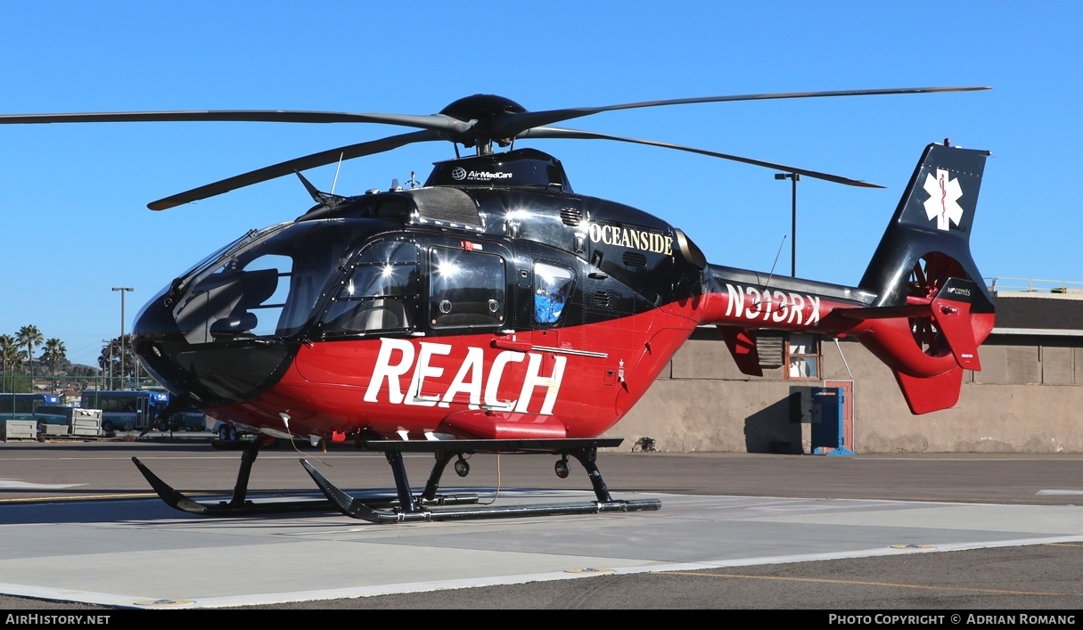 Aircraft Photo of N313RX | Eurocopter EC-135P-2+ | Reach Air Medical Services | AirHistory.net #325355