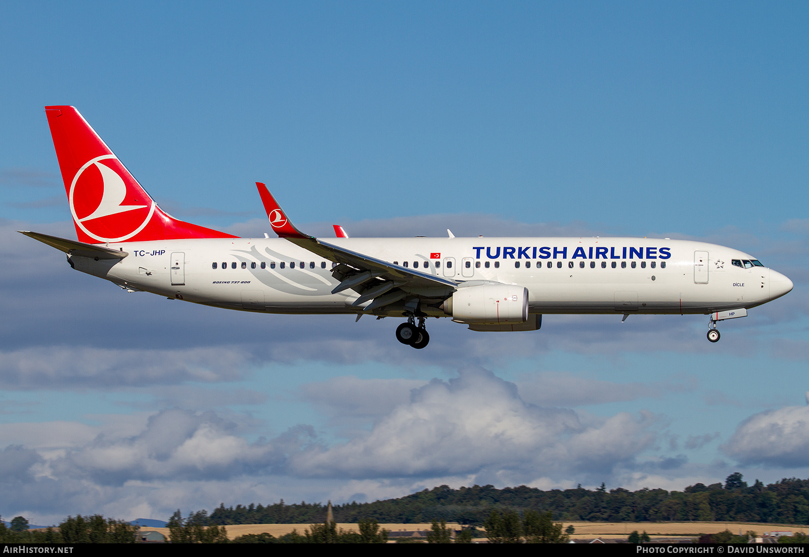 Aircraft Photo of TC-JHP | Boeing 737-8F2 | Turkish Airlines | AirHistory.net #325359