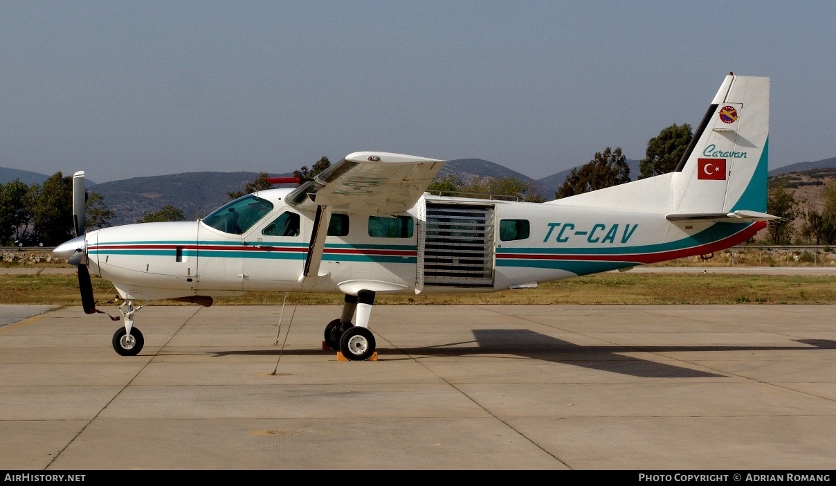 Aircraft Photo of TC-CAV | Cessna 208 Caravan I | THK - Türk Hava Kurumu | AirHistory.net #325369