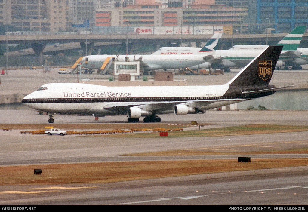 Aircraft Photo of N671UP | Boeing 747-123(SF) | United Parcel Service - UPS | AirHistory.net #325373