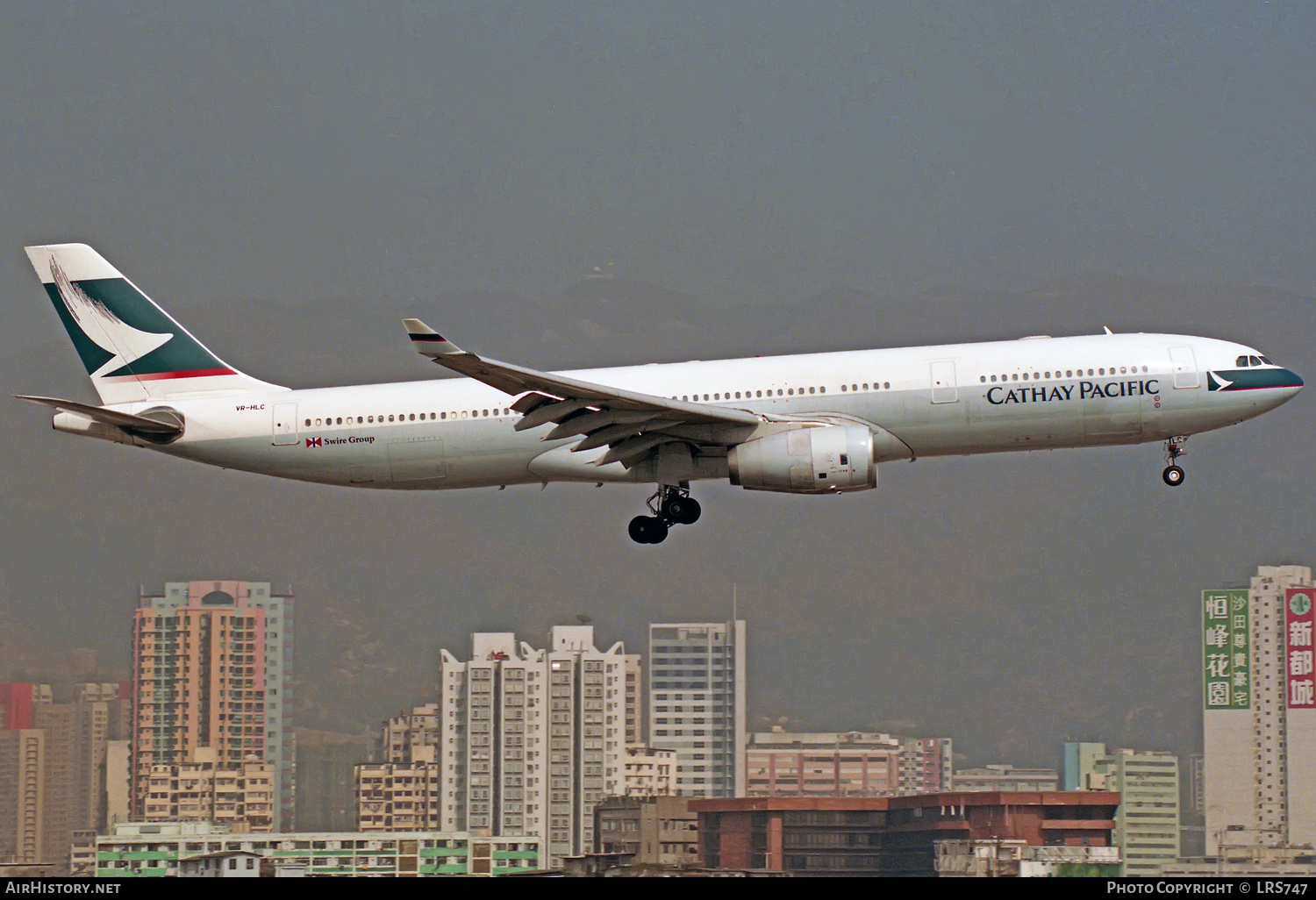 Aircraft Photo of VR-HLC | Airbus A330-342 | Cathay Pacific Airways | AirHistory.net #325377