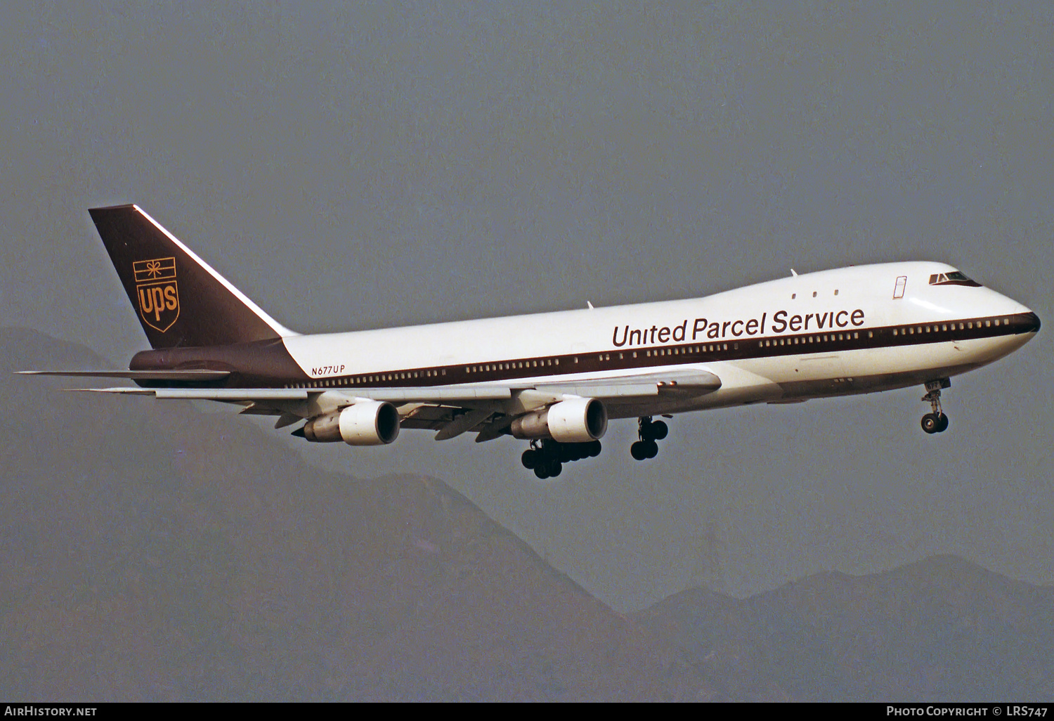 Aircraft Photo of N677UP | Boeing 747-123(F) | United Parcel Service - UPS | AirHistory.net #325386