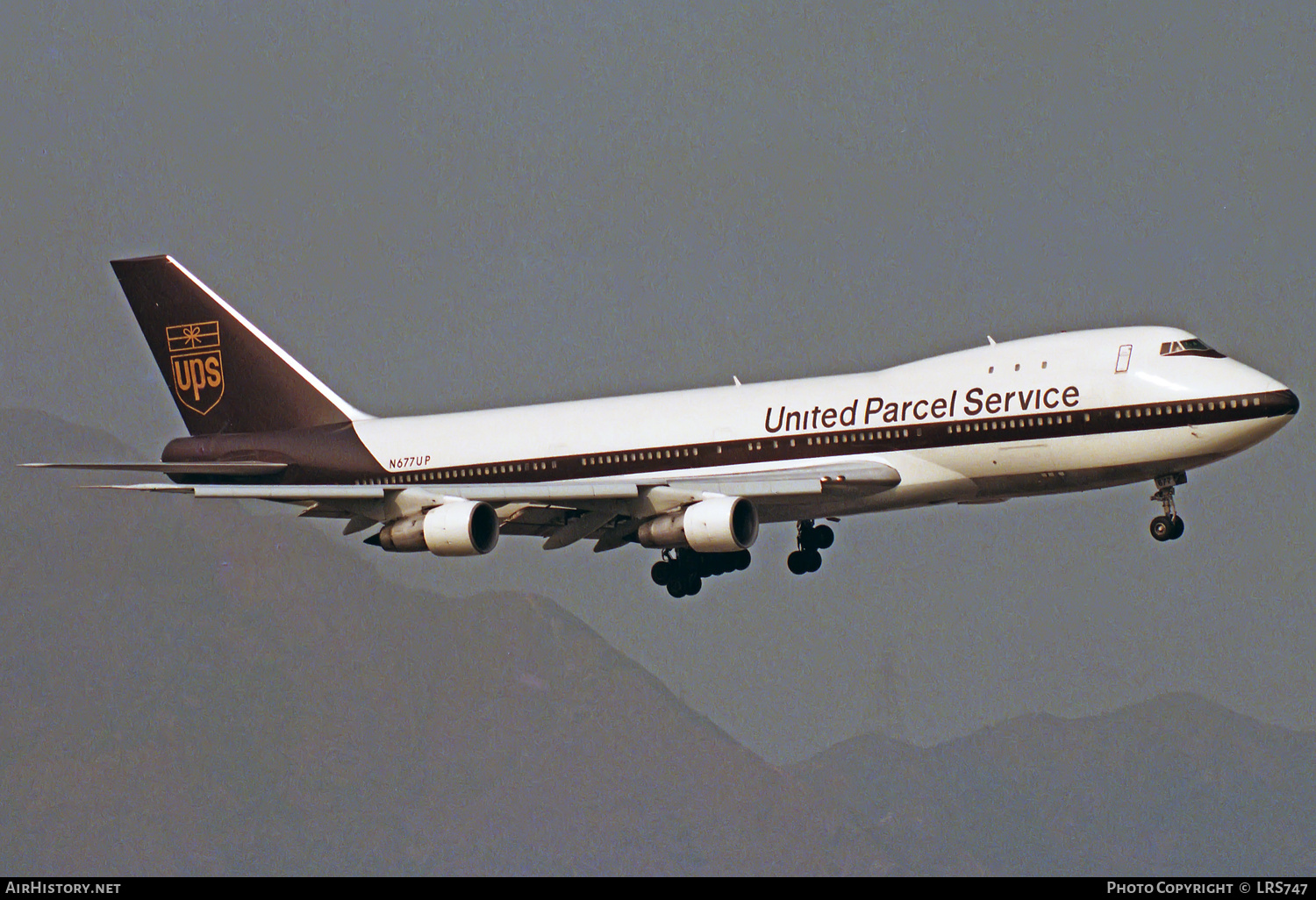 Aircraft Photo of N677UP | Boeing 747-123(F) | United Parcel Service - UPS | AirHistory.net #325386