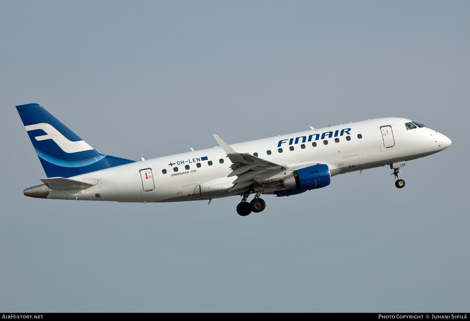 Aircraft Photo of OH-LEN | Embraer 170STD (ERJ-170-100STD) | Finnair | AirHistory.net #325395