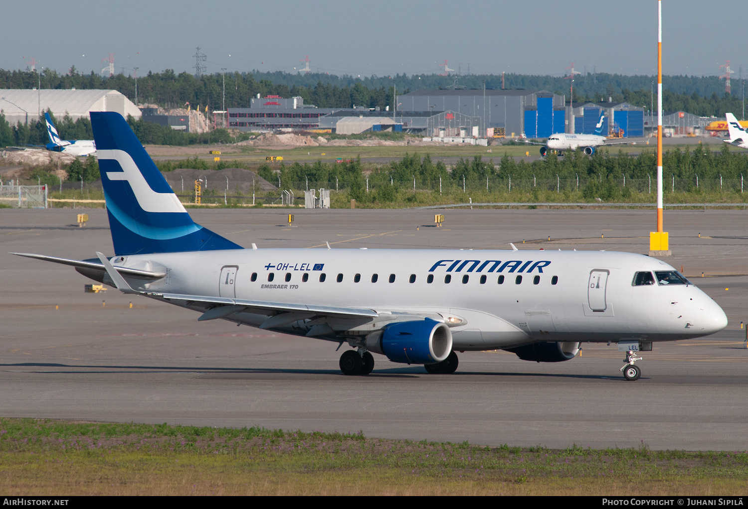 Aircraft Photo of OH-LEL | Embraer 170STD (ERJ-170-100STD) | Finnair | AirHistory.net #325398