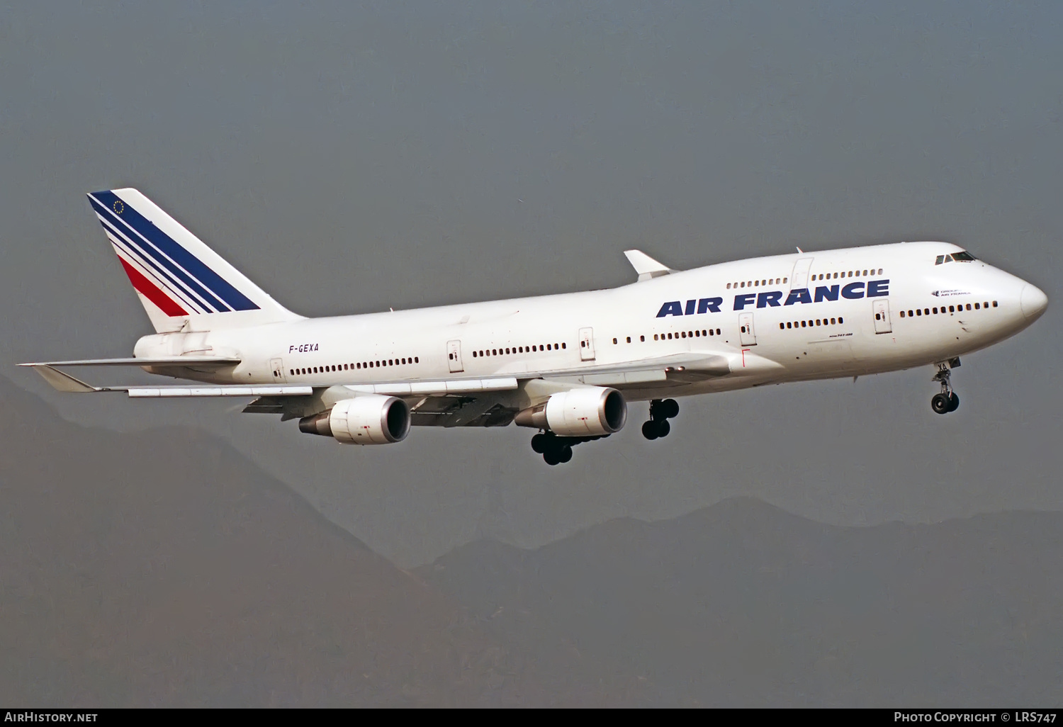 Aircraft Photo of F-GEXA | Boeing 747-4B3 | Air France | AirHistory.net #325400