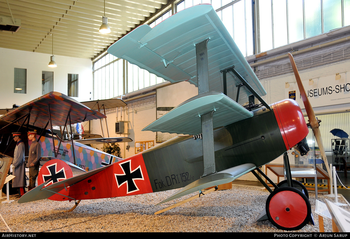 Aircraft Photo of 152/17 | Fokker Dr.1 (replica) | Germany - Air Force | AirHistory.net #325413