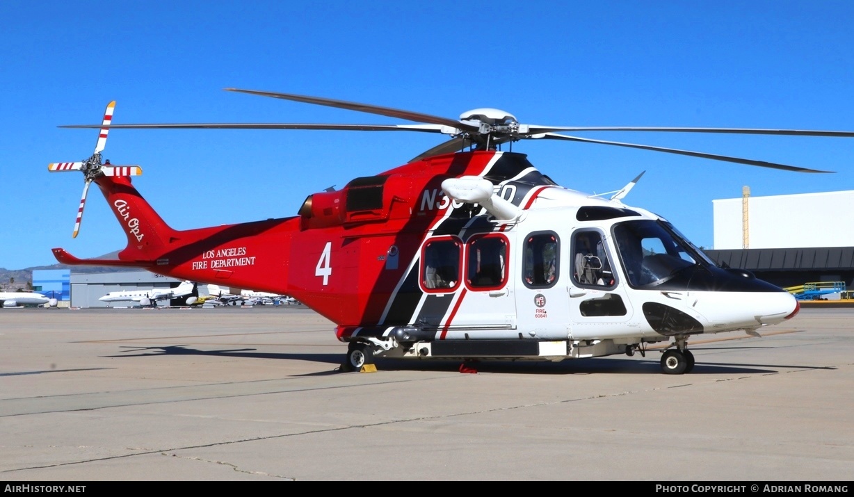 Aircraft Photo of N304FD | AgustaWestland AW-139 | Los Angeles City Fire Department | AirHistory.net #325414