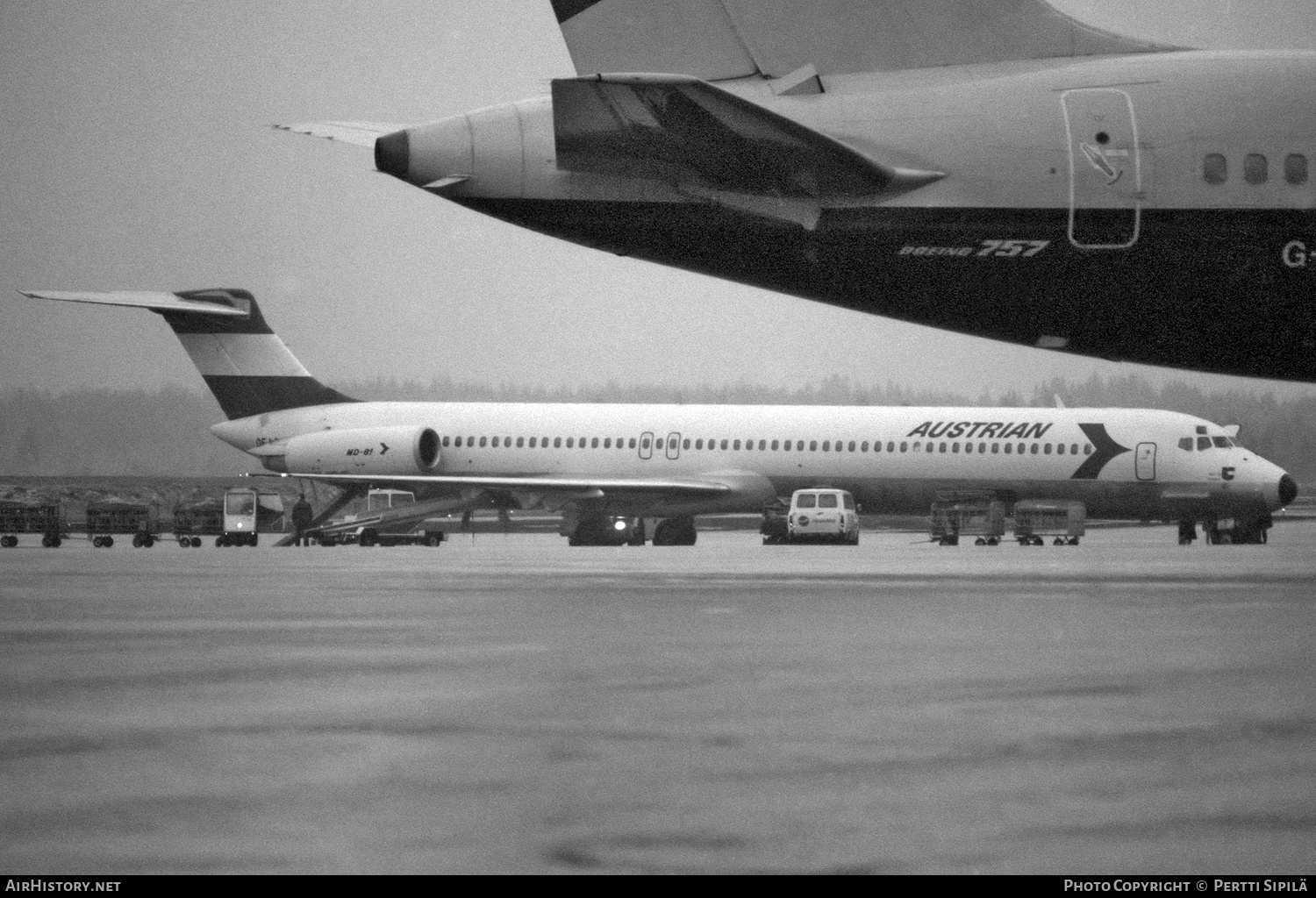 Aircraft Photo of OE-LDT | McDonnell Douglas MD-81 (DC-9-81) | Austrian Airlines | AirHistory.net #325416